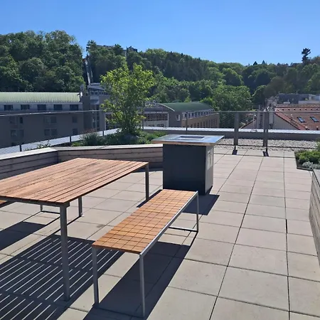 公寓 Modern Flat With Rooftop Terrace